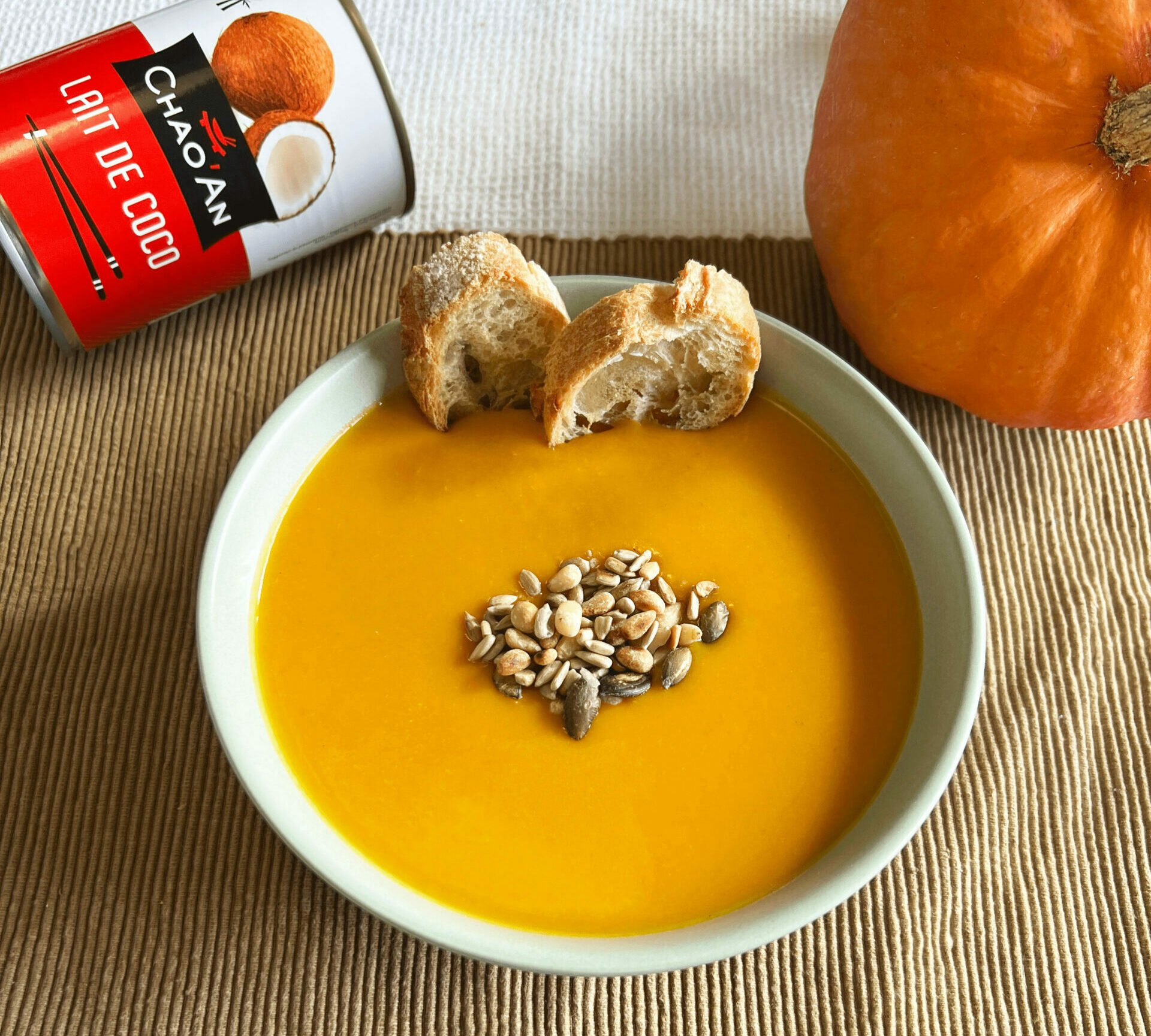 recette soupe potimarron